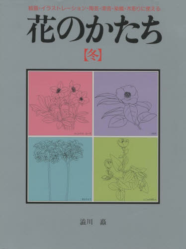 花のかたち　冬 渋川矗／著 日本画技法の本の商品画像