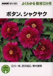 ボタン、シャクヤク (NHK趣味の園芸 よくわかる栽培12か月) 江川一栄/著 芝沢成広/著 青木宣明/著 NHK趣味の園芸テキストの商品画像