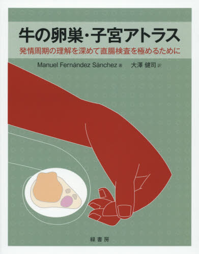牛の卵巣・子宮アトラス 発情周期の理解を深めて直腸検査を極めるために Manuel Fernandez Sanchez/著 大澤健司/訳 獣医学の本の商品画像