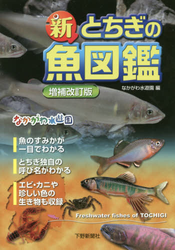 新とちぎの魚図鑑 （増補改訂版） 栃木県なかがわ水遊園／監修・執筆 動物学一般の本の商品画像