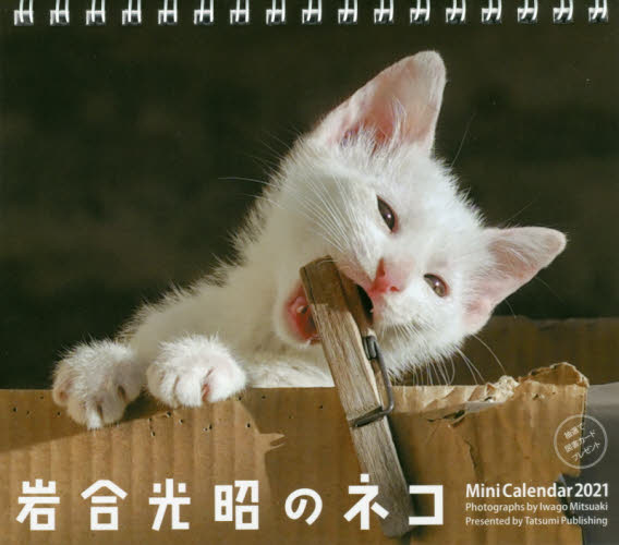 ミニカレンダー　’２１　岩合光昭のネコ 岩合　光昭　写真 カレンダーの商品画像