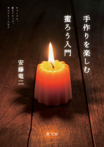 手作りを楽しむ蜜ろう入門 キャンドル、蜜ろうラップ、木工クリームなど 安藤竜二/著 和洋裁、手芸の本その他の商品画像