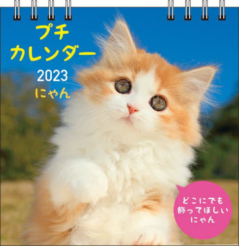 Ｓ２　’２３　にゃんプチカレンダー 森田米雄　写真 カレンダーの商品画像