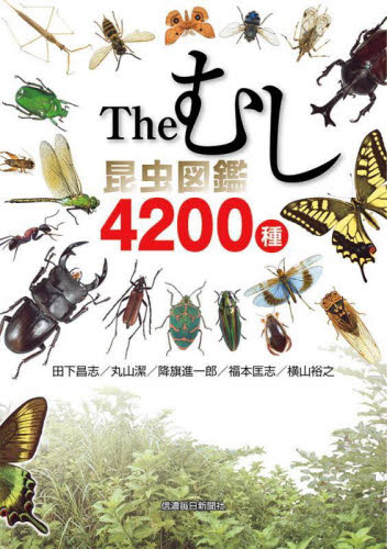 Theむし昆虫図鑑4200種 田下昌志/編著 丸山潔/編著 降旗進一郎/編著 福本匡志/編著 横山裕之/編著 フィールド図鑑の商品画像