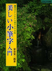 美しい小筆字入門 基本からわかる細字の手本集 富谷栄三郎/著