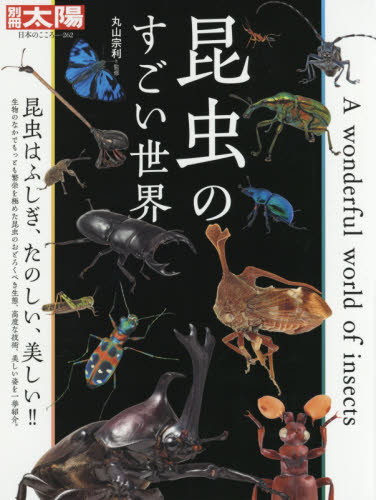 昆虫のすごい世界 （別冊太陽　日本のこころ　２６２） 丸山宗利／監修 生物学の本その他の商品画像