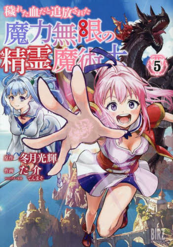 穢れた血だと追放された魔力無限の精霊　５ （バーズコミックス） 冬月光輝 幻冬舎　バーズコミックスの商品画像