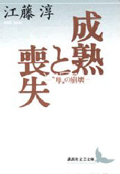 成熟と喪失　“母”の崩壊 （講談社文芸文庫） 江藤淳／〔著〕 講談社文芸文庫の本の商品画像