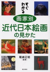 すぐわかる画家別近代日本絵画の見かた 尾崎正明／監修 絵画技法の本の商品画像