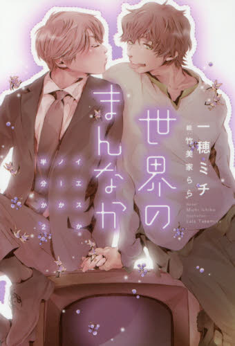 世界のまんなか （新書館ディアプラス文庫　３７９　イエスかノーか半分か　２） 一穂ミチ／著 新書館文庫の商品画像