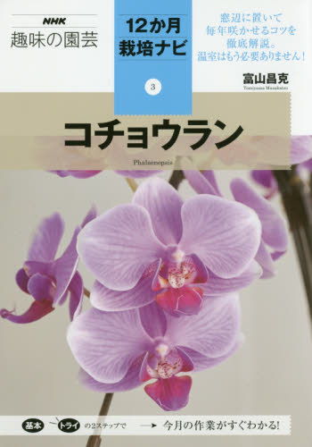 コチョウラン (NHK趣味の園芸 12か月栽培ナビ 3) 富山昌克/著 NHK趣味の園芸テキストの商品画像