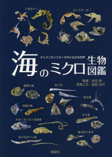海のミクロ生物図鑑 チリメンモンスターの中に広がる世界 魚類・貝・タコ・イカ・エビ・カニ・その他の甲殻類 西田百代/写真と文 井田齊/監修 生物学の本その他の商品画像
