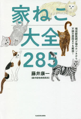 家ねこ大全285 現役獣医師が猫のホンネから不調の原因までを解説! (現役獣医師が猫のホンネから不調の原因まで) 藤井康一/著 猫の本の商品画像