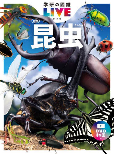 昆虫 (学研の図鑑LIVE 1) (新版) 丸山宗利/総監修 長島聖大/副監修 中峰空/副監修 学習図鑑その他の商品画像