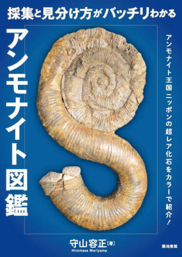 採集と見分け方がバッチリわかるアンモナイト図鑑 守山容正/著 地学の本その他の商品画像