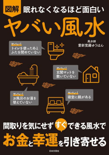 図解眠れなくなるほど面白いヤバい風水 愛新覚羅ゆうはん／著 雑学の本の商品画像