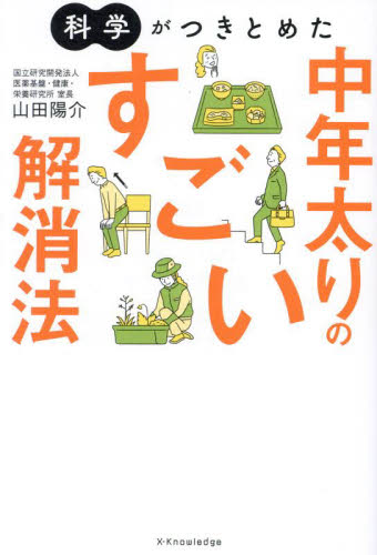 科学がつきとめた中年太りのすごい解消法 山田陽介/著 ダイエットの本の商品画像