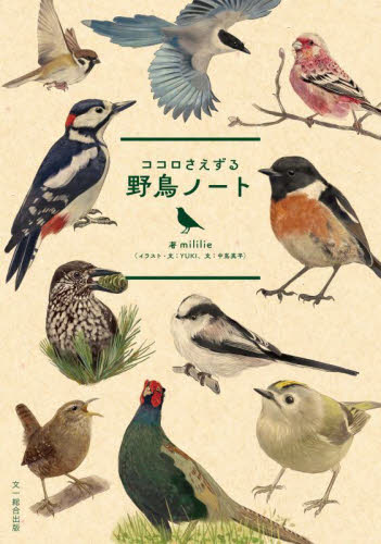 ココロさえずる野鳥ノート mililie/著 フィールド図鑑の商品画像