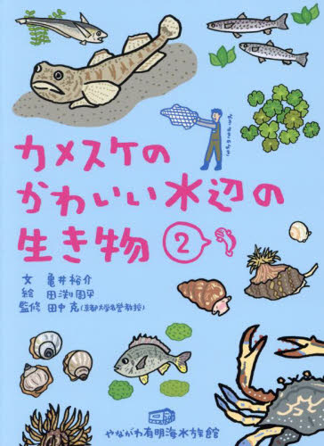 カメスケのかわいい水辺の生き物　２ 亀井裕介／著　田渕周平／イラスト　田中克／監修　大石涼子／企画・取材 生物学の本その他の商品画像