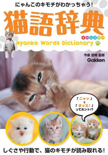 猫語辞典 にゃんこのキモチがわかっちゃう! 今泉忠明/監修 猫の本の商品画像