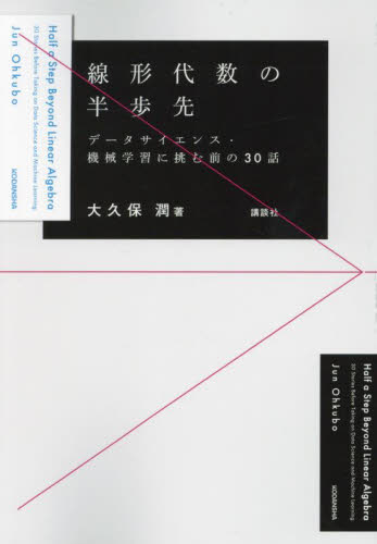 線形代数の半歩先 データサイエンス・機械学習に挑む前の30話 大久保潤/著 代数、幾何の本の商品画像