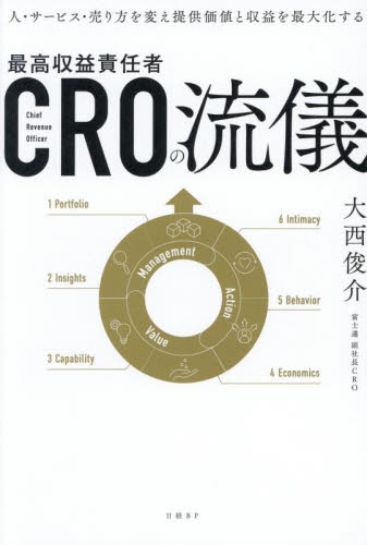 CROの流儀 人・サービス・売り方を変え提供価値と収益を最大化する 大西俊介/著 ビジネス経営者の本の商品画像