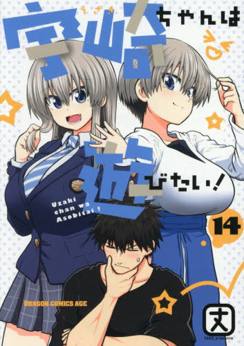 宇崎ちゃんは遊びたい！　１４ （ドラゴンコミックスエイジ） 丈／〔著〕 角川書店　カドカワコミックス　ドラゴンJr.の商品画像