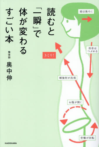 読むと「一瞬」で体が変わるすごい本 奥中伸／著 健康法の本その他の商品画像