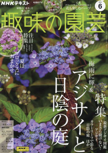 ＮＨＫ　趣味の園芸 ２０２４年６月号 （ＮＨＫ出版） 趣味テキスト雑誌の商品画像
