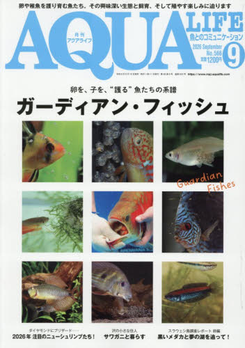 月刊アクアライフ 2026年9月号 （エムピージェー） ペット、動物